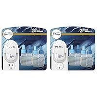 Plug, Ocean Scent, Scented Refill, 1 Warmer + 2 Oil Refills (Pack of 2)