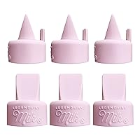 Legendairy Milk Duckbill Valves with Pull Tab - Compatible with Spectra - Pack of 6