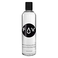 Water Based Anal Personal Lubricant, Slippery and Rich Backdoor Lube for Men, Women, and Couples, Toy Friendly and Condom Compatible, 12 Fl Oz