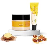 About to Glow - 100 Times Washed Ghee Face Cream and Ghee Lip Balm Combo Kit | Ultra Hydrating | Skin Brightening & Glowing Skin | Natural | Men and Women | All Skin Types