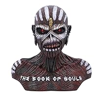 Officially Licensed Iron Maiden The Book of Souls Bust Box (Small) Brown, 11.5cm