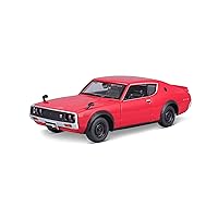 Maisto 1:24 Assembly Line 1973 Nissan Skyline 2000GT-R, Red