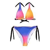 Womens Bathing Suits Tankinis Clearance High Waisted Swimsuit Tummy Control Bottom Women Swimsuits Coverups Pa