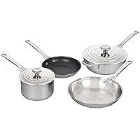 Le Creuset Tri-Ply Stainless Steel 6 pc. Cookware Set Le Creuset Tri-Ply Stainless Steel 6 pc. Cookware Set