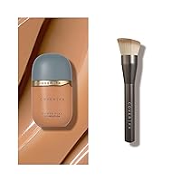 COVER FX Power Play Buildable Medium to Full Coverage Foundation, T1 + Custom Application Brush