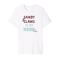 The Nightmare Before Christmas Sandy Claws Is My Hero Premium T-Shirt