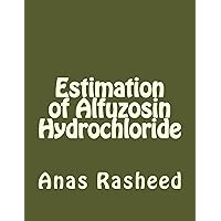 Estimation of Alfuzosin Hydrochloride