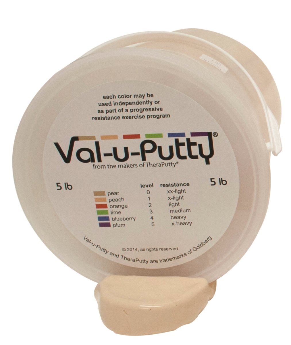 Val-u-Putty 10-3950 Exercise Putty, XX-Light, Pear, 5 lb.