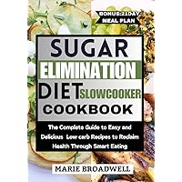 SUGAR ELIMINATION DIET SLOW COOKER COOKBOOK: The Complete Guide to Easy and Delicious Low carb Recipes to Reclaim Health Through Smart Eating SUGAR ELIMINATION DIET SLOW COOKER COOKBOOK: The Complete Guide to Easy and Delicious Low carb Recipes to Reclaim Health Through Smart Eating Kindle Paperback