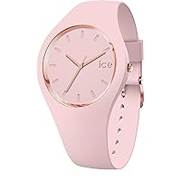 ICE-Watch - ICE Glam Pastel Pink Lady - Women's Wristwatch with Silicon Strap