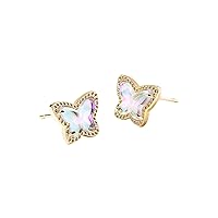 Kendra Scott Lillia Butterfly Stud Earrings for Women, Fashion Jewelry