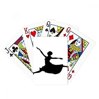 Ballet Jumping Performance Dancer Poker Playing Cards Tabletop Game Gift
