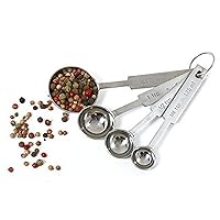 Norpro Stainless Steel Measuring Spoons, 1 EA, Silver