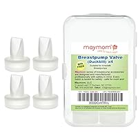 Maymom Duckbills Compatible with Ameda MYA Joy and Purely Yours Pumps Valves; Retail Packaging Factory Sealed