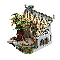 2798 Pcs Concil of Elrondd Building Blocks, Creative Rivendelll Building Set, Exquisite Middle-Earthh Valley Model, Ideal Present for 10+ Kids and Adults