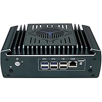 Partaker Mini PC, Micro Firewall Appliance, OPNsense, Intel Core I7 1265U, 6 x 2.5GbE I225-V B3, DP, HD, COM, Nano SIM Slot, AES-NI, TPM2.0, H4, Barebone, NO RAM, NO Storage, NO System