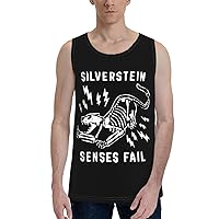 Senses Fail Tank Top Man's Summer O-Neck Sleeveless Tshirt Vest