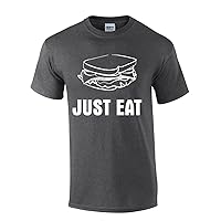 Serial Killer Just Eat Jeffrey Sandwich Funny Mens Short Sleeve T-Shirt Graphic Tee