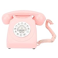 Audio Guest Book, Audio Message Recording Telephone Stylish Look for Party (Roseate)