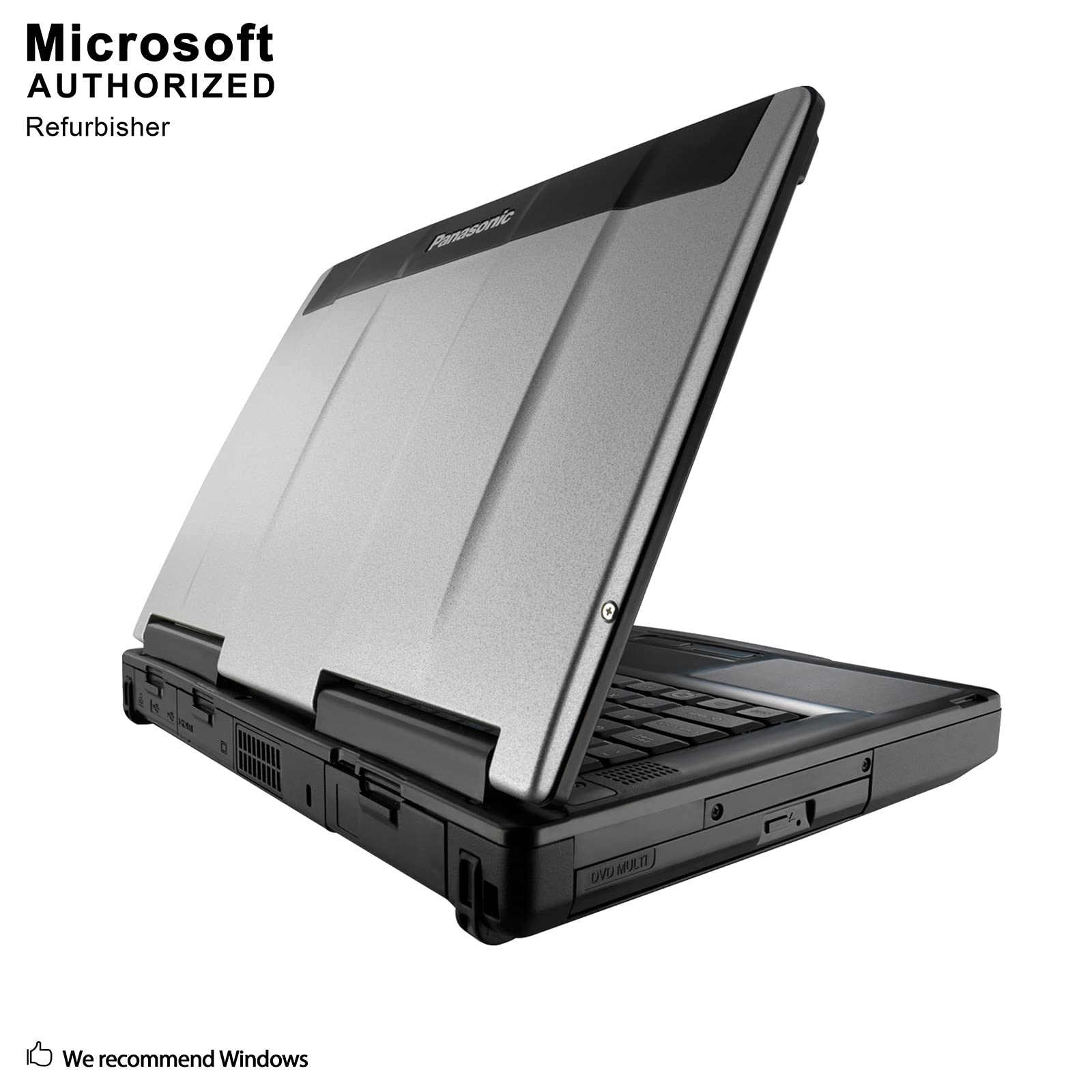 Panasonic Toughbook CF-53 Laptop PC, 14 HD Display, Intel i5-2520M 2.5GHz, 16GB RAM, 1TB SSD, Windows 10 (Renewed)