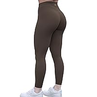 Women's Yoga Pants 7/8 High Waisted Workout Yoga Leggings for Women Butt Lifting Tummy Control Booty Tights