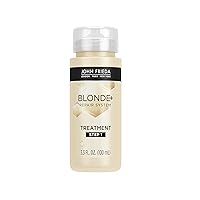 John Frieda Blonde+ Hair Repair Pre Shampoo, Hair Repair Treatment for Damaged Hair, 3.3 Oz