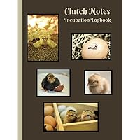 Clutch Notes - Incubation Logbook for Tracking Brood & Hatching: Notebook to Record Egg Details and Hatch Timeline Clutch Notes - Incubation Logbook for Tracking Brood & Hatching: Notebook to Record Egg Details and Hatch Timeline Hardcover Paperback