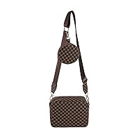 KieTeiiK Cross Body Bag,Fashion Crossbody Purse Small Crossbody Bag with Coin Purse Pouch Women Shoulder Bag Shoulder Side Handbag for Travel