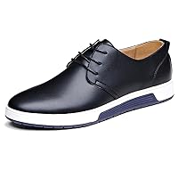 Men's Casual Oxford Shoes Lace-up Dress Shoes Comfortable Fashion Sneakers