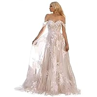 Tulle Wedding Dresses for Bride 2024 Bridal Gowns for Women A-line Elegant Wedding Gown Ball Gown