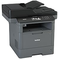 Brother Monochrome Laser Printer, Multifunction Printer and Copier, DCP-L5600DN, Flexible Network Connectivity, Duplex Printing, Mobile Printing, Replenishment Ready, Black, 19.1