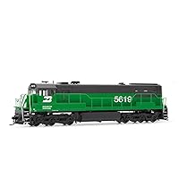 Burlington Northern U25C Phase IIIb #5619 HO Scale w/DCC Sound Decoder Model Train HR2888S