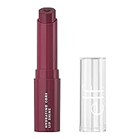 e.l.f. Hydrating Core Lip Shine, Conditioning & Nourishing Lip Balm, Sheer Color Tinted Lip Moisturizer, Delightful, 0.09 Oz