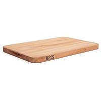 John Boos Boos Block Chop-N-Slice Series Reversible Wood Cutting Board with Integrated Finger Grips, 1.25-Inch Thickness, 20
