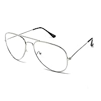 Clear Lens Aviator Eyeglasses Classic Retro