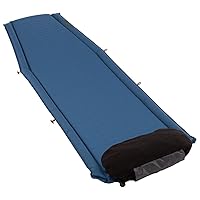 Coleman Silverton Self-Inflating Sleeping Pad, Lightweight Camping Pad with Pillow Storage Bag, Comfortable Sleeping Mat with Side Bumpers to Prevent Rolling Off and Easy Inflation