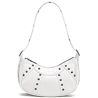 CATMICOO Y2K Purse Punk Style Rivet Small Shoulder Bag for Women