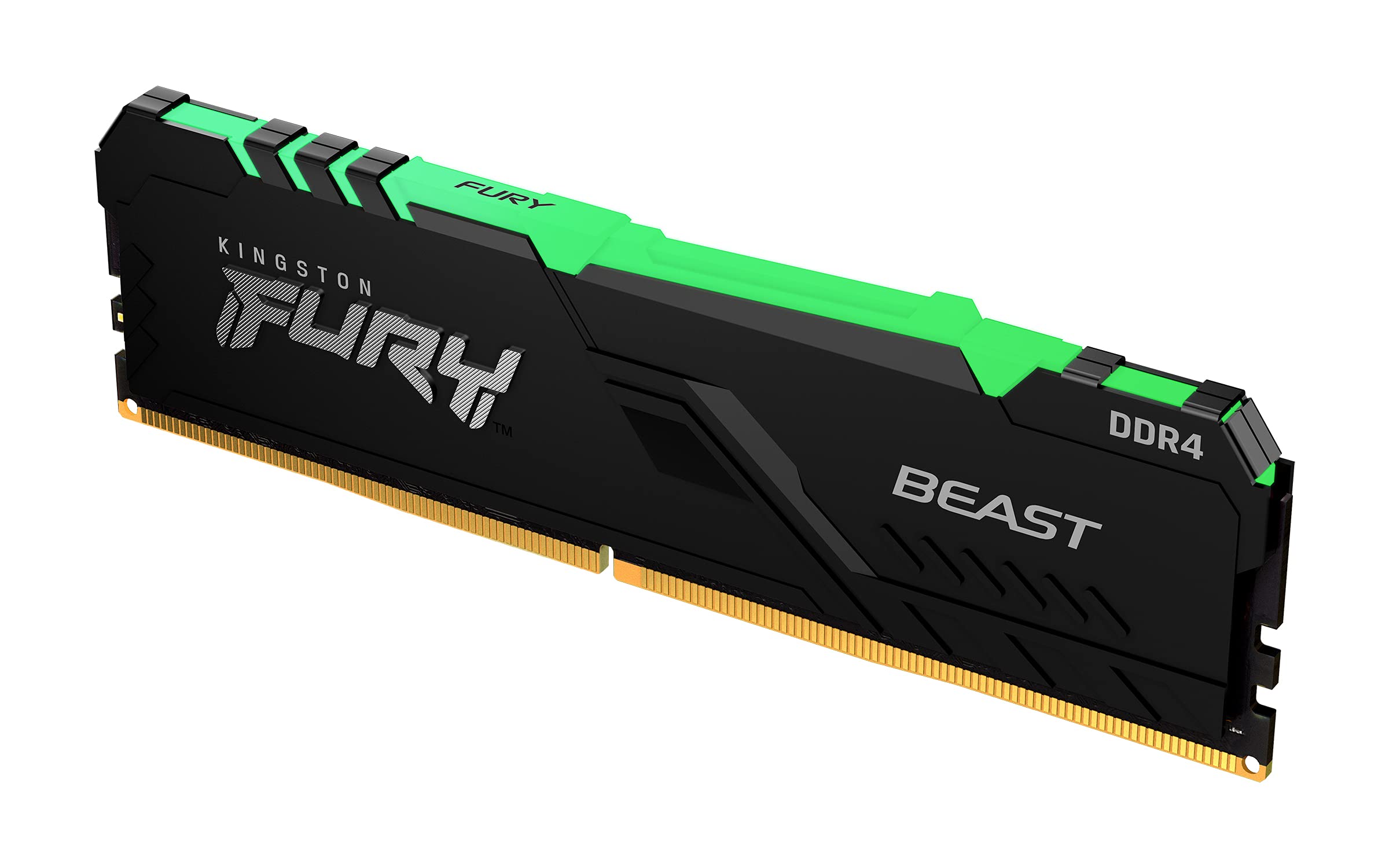 Kingston Fury Beast RGB 8GB 3200MHz DDR4 CL16 Desktop Memory Single Stick KF432C16BBA/8