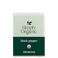 Simply Organic Black Pepper, Certified Organic | 4 oz