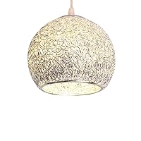 Simple Led Pendant Lighting for Kitchen Island Aluminum Round Ball Shade Ceiling Light Bar Modern Globe Lamp Office Chandelier Silver Hanging Droplight Lighting Device