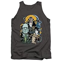 Universal Monsters Tanktop Collage Charcoal Tank
