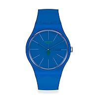 Swatch BELTEMPO Quartz Blue Dial Men's Watch SO29N700