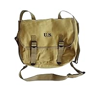 WWII WW2 US M36 Haversack Musette Field Bag Military Back Pack Canvas Khaki