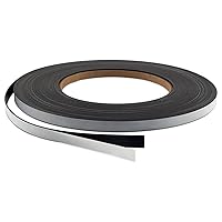 Master Magnetics ZG10A-Ax50BX Flexible Magnet Strip with Adhesive Back, 1/16