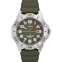 Timex Men's Analogue Watch with a Silicone Strap Expedition North Ridge