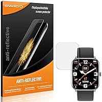 SWIDO Screen Protector Compatible with Ice-Watch Ice Smart One [Pack of 2] Anti-Reflective Matte Anti-Glare High Hardness Film Screen Protector Tempered Glass Film
