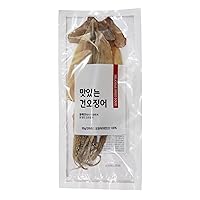 Dried Squid Snack Dried Seafood Jerky 건오징어 (Dried Squid 3.17oz)