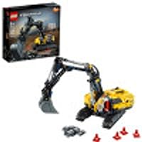 LEGO Technic Heavy-Duty Excavator 42121 Toy Building Kit; A Cool Birthday or Anytime Gift for Kids Who Enjoy Construction Toys; The 2-in-1 Design Gives Hours More Building Fun, New 2021 (569 Pieces)