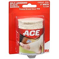 Ace Self Adhesive Elastic Bandage (Value Pack of 3)