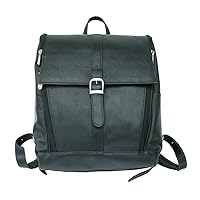 Slim Computer Backpack, Black, One Size